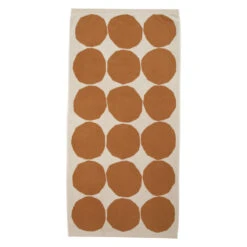 Marimekko Kivet Ivory / Bronze Bath Towel