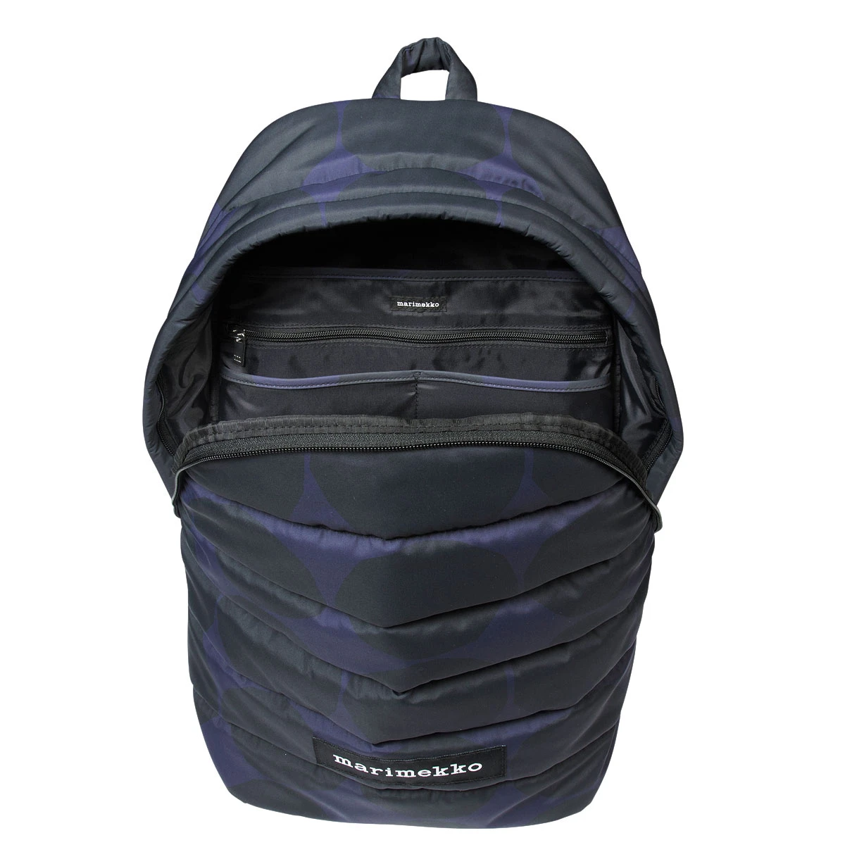 Marimekko Kivet Lolly Indigo / Black Backpack 3 Marimekko Kivet Lolly Indigo / Black Backpack