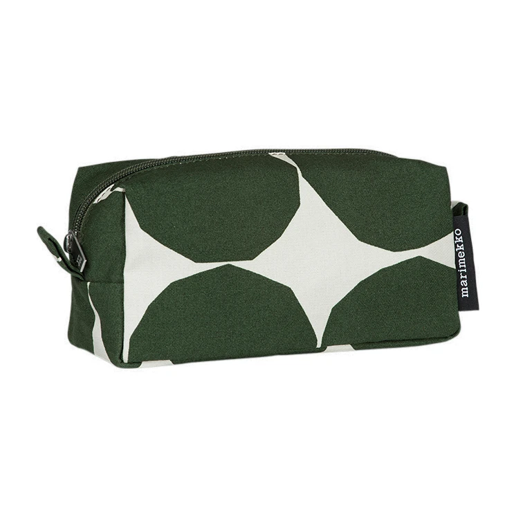 Marimekko Kivet Ivory / Green Tiise Cosmetic Bag 4 Marimekko Kivet Ivory / Green Tiise Cosmetic Bag - Image 2