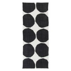 Marimekko Kivet White / Black Hennika Scarf -home decoration marimekko kivet white black hennika scarf 27