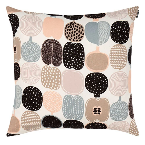 Marimekko Kompotti Beige Throw Pillow 3 Marimekko Kompotti Beige Throw Pillow