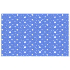 Marimekko Kukkaketo Blue Panama Fabric