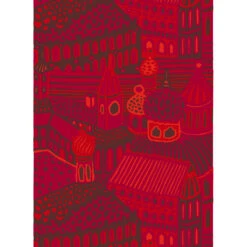 Marimekko Kumiseva Red Fabric Repeat -home decoration marimekko kumiseva red fabric repeat 65