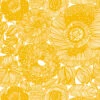 Marimekko Geranium White/Yellow Fabric -home decoration marimekko kurjenpolvi white yellow fabric 66