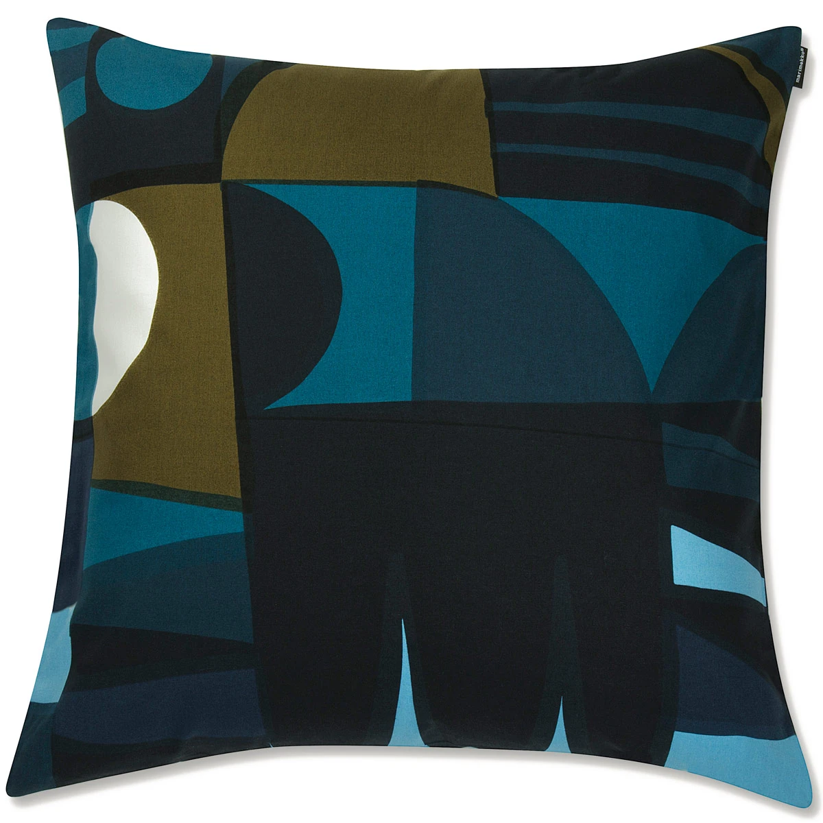 Marimekko Kuunsade Blue Throw Pillow 3 Marimekko Kuunsade Blue Throw Pillow