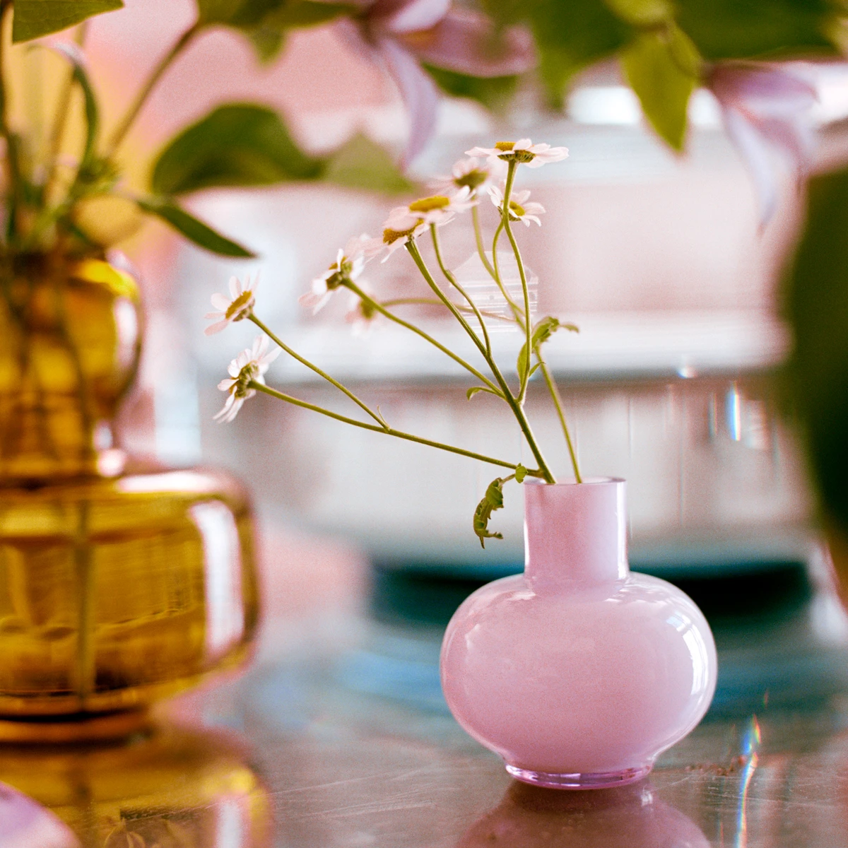 Marimekko Lilac Mini Vase 3 Marimekko Lilac Mini Vase