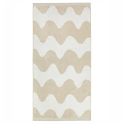 Marimekko Lokki White / Beige Bath Towel