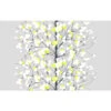 Marimekko Lumimarja Grey / Chartreuse Fabric