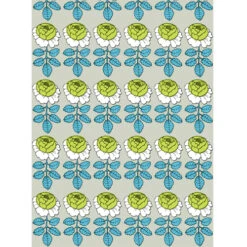 Marimekko Maalaisruusu Sage/Lime Fabric Repeat