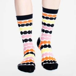 Marimekko Matta White/Yellow/Pink Socks