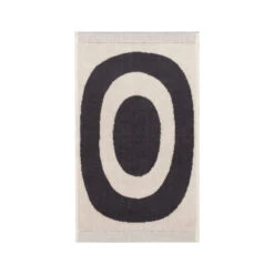 Marimekko Melooni Grey / White Guest Towel