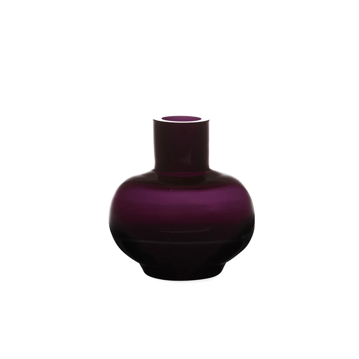 Marimekko Mini Burgundy Vase 3 Marimekko Mini Burgundy Vase