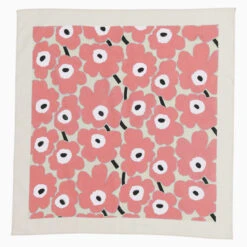 Marimekko Mini Unikko Beige / Pink Astrilli Scarf