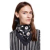 Marimekko Mini Unikko Black / Beige Scarf 2 Marimekko Mini Unikko Black / Beige Scarf -home decoration marimekko mini unikko black beige scarf 40