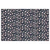 Marimekko Mini-Unikko Dark Grey / Coral Cotton Fabric -home decoration marimekko mini unikko dark grey coral cotton fabric 70