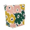 Marimekko Mini Unikko Green / Pink / Yellow Large Cosmetic Bag -home decoration marimekko mini unikko green pink yellow large cosmetic bag 29