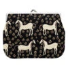 Marimekko Musta Tamma Tamma Black / Beige / Peach Large Coin Purse -home decoration marimekko musta tamma large coin purse 17
