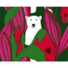 Marimekko Nanuk Green/Red Fabric Repeat 2 Marimekko Nanuk Green/Red Fabric Repeat -home decoration marimekko nanuk green red fabric repeat 28