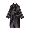 Marimekko Nimikko Mikko Black/Grey Bath Robe -home decoration marimekko nimikko mikko black grey bath robe 55
