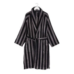 Marimekko Nimikko Mikko Black/Grey Bath Robe