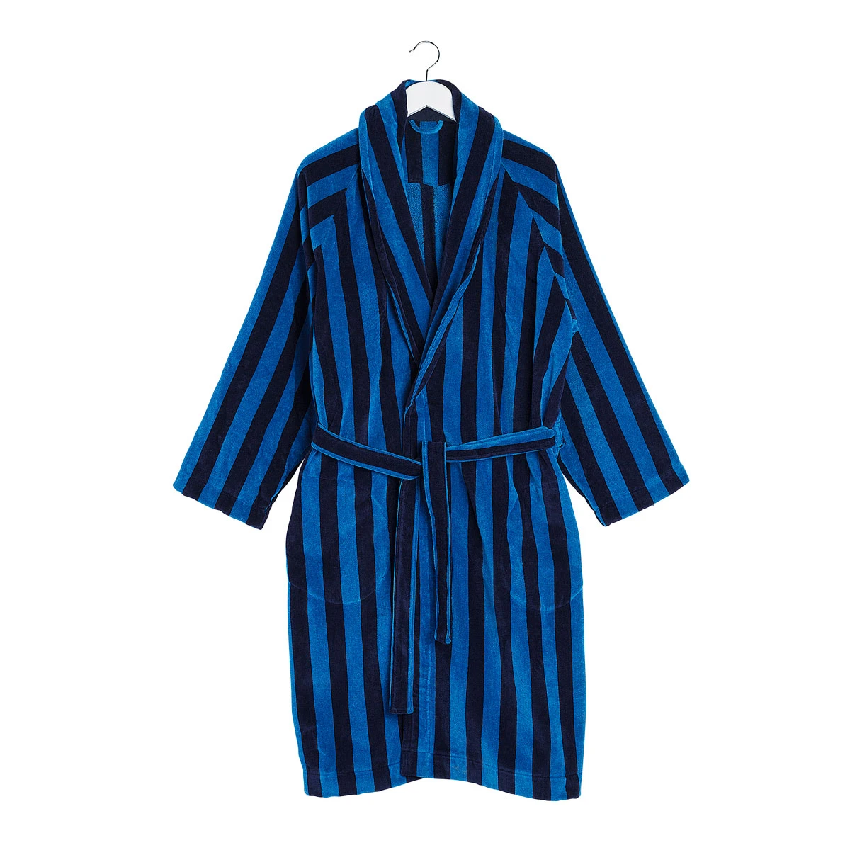 Marimekko Nimikko Mikko Blue/Dark Blue Bath Robe 3 Marimekko Nimikko Mikko Blue/Dark Blue Bath Robe