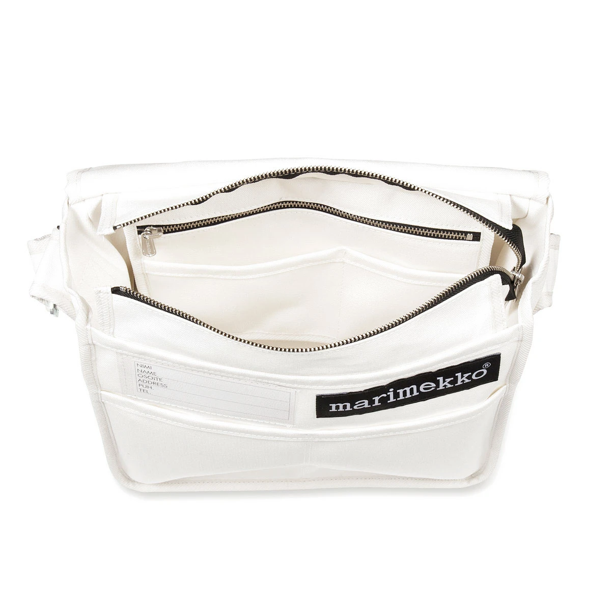 Marimekko Olkalaukku Urbaani White Messenger Bag 5 Marimekko Olkalaukku Urbaani White Messenger Bag - Image 3