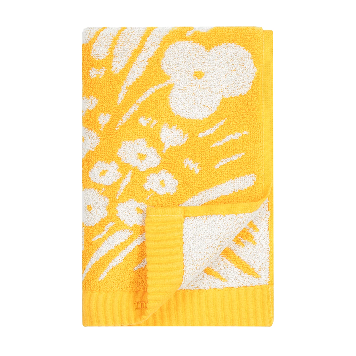 Marimekko Onni Yellow Guest Towel 3 Marimekko Onni Yellow Guest Towel
