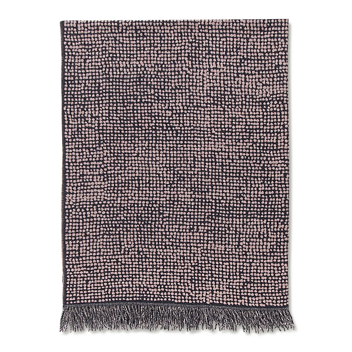 Marimekko Orkanen Pink / Navy Blanket 7 Marimekko Orkanen Pink / Navy Blanket - Image 5