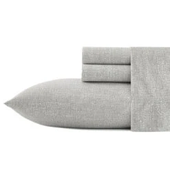 Marimekko Orkanen Grey / White King Sheet Set