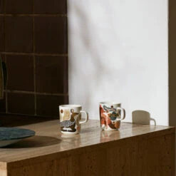 Marimekko Peura Brown / Grey / Black Mug