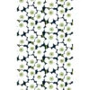 Marimekko Pieni Unikko Black / Green / White PVC Fabric -home decoration marimekko pieni unikko black green white pvc fabric 87