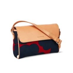 Marimekko Pieni Unikko Red / Blue Kaisa Bag