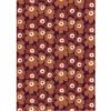 Marimekko Pieni Unikko Violet/Copper Sateen Fabric -home decoration marimekko pieni unikko violet copper fabric 41