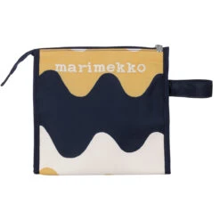 Marimekko Pikku Lokki Navy / Beige Cosmetic Bag -home decoration marimekko pikku lokki navy beige cosmetic bag 45