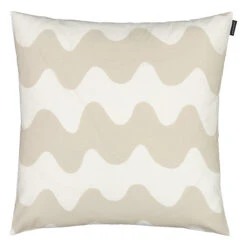 Marimekko Pikku Lokki White / Beige Medium Throw Pillow