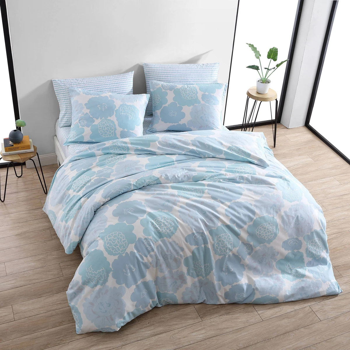 Marimekko Pioni Blue Twin Duvet Cover Set 2 Marimekko Pioni Blue Twin Duvet Cover Set
