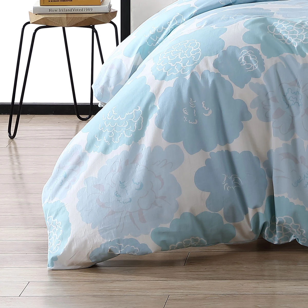 Marimekko Pioni Blue Twin Duvet Cover Set 4 Marimekko Pioni Blue Twin Duvet Cover Set - Image 3