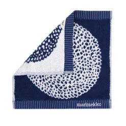 Marimekko Pippurikera Navy Washcloth