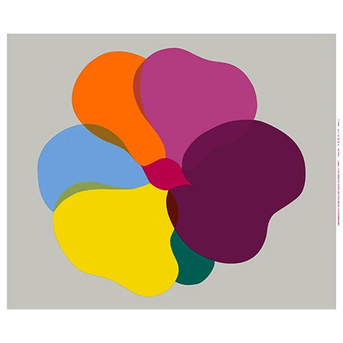 Marimekko Pop! Grey/Multi Fabric Repeat 4 Marimekko Pop! Grey/Multi Fabric Repeat - Image 2