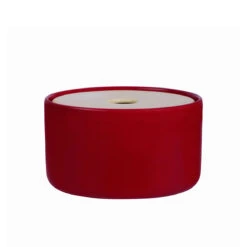 Marimekko Purkki Red/Beige Storage Jar - Short -home decoration marimekko purkki red beige storage jar short 90