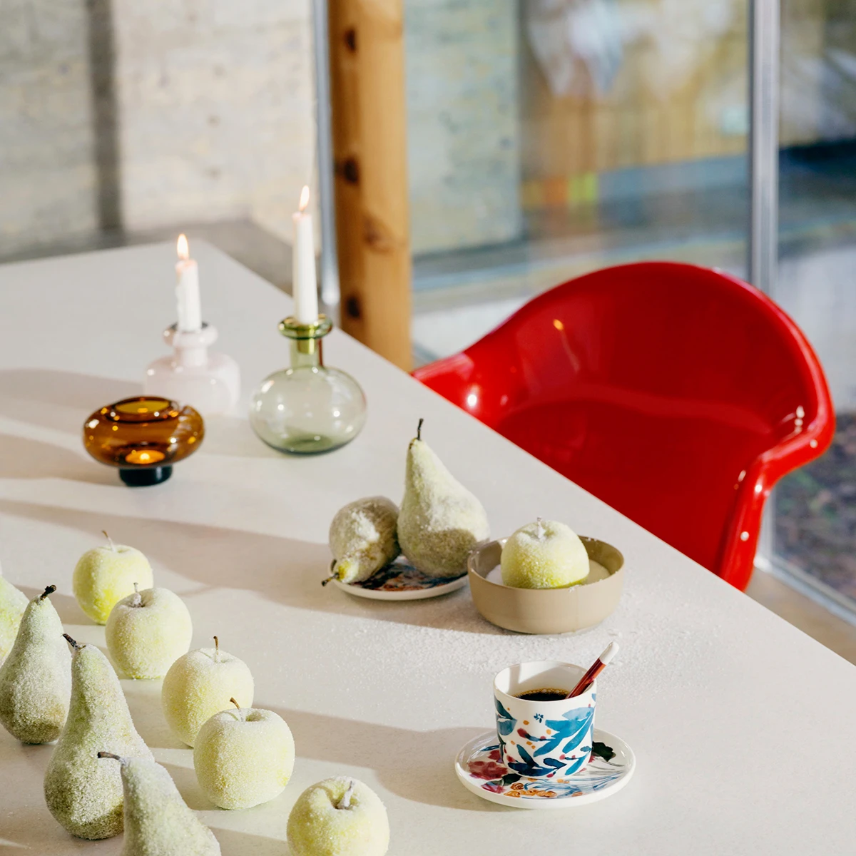 Marimekko Clear Puteli Candle Holder / Vase 3 Marimekko Clear Puteli Candle Holder / Vase