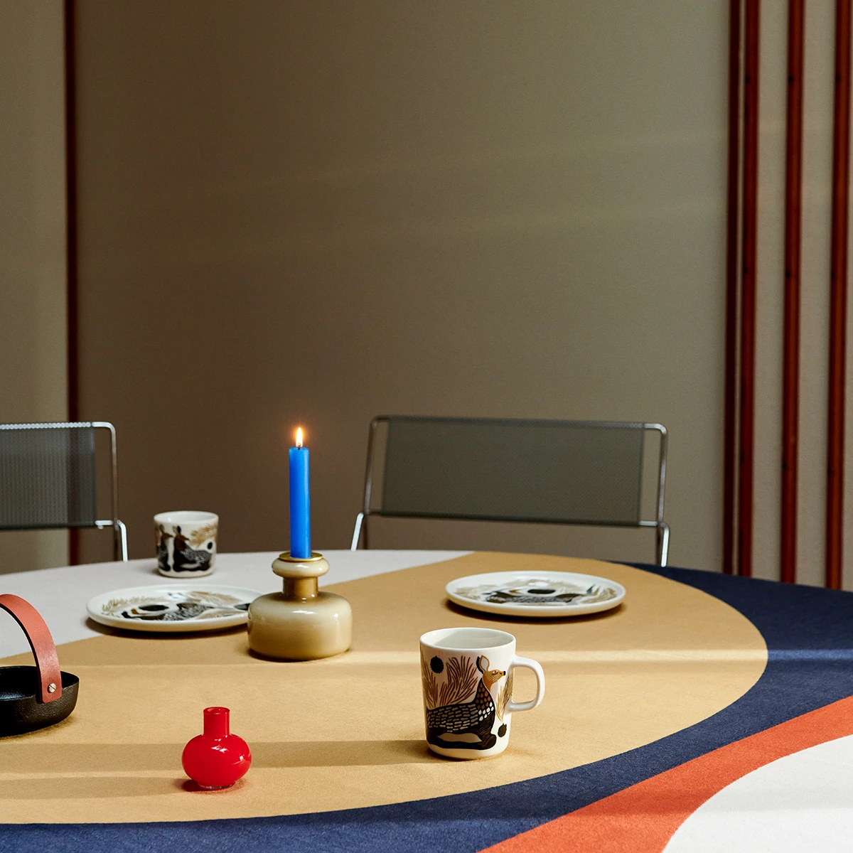 Marimekko Puteli Sand Candle Holder 6 Marimekko Puteli Sand Candle Holder - Image 4