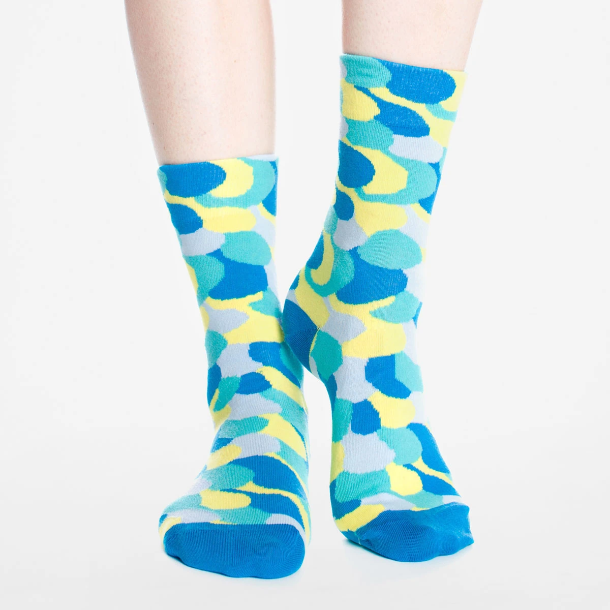 Marimekko Raisu Turquoise/Yellow Socks 3 Marimekko Raisu Turquoise/Yellow Socks