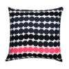 Marimekko Rasymatto Black / Pink Throw Pillow 1 Marimekko Rasymatto Black / Pink Throw Pillow -home decoration marimekko rasymatto black pink throw pillow 46