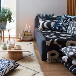 Marimekko Rasymatto Black / White Large Throw Pillow 8 Marimekko Rasymatto Black / White Large Throw Pillow -home decoration marimekko rasymatto black white throw pillow 59