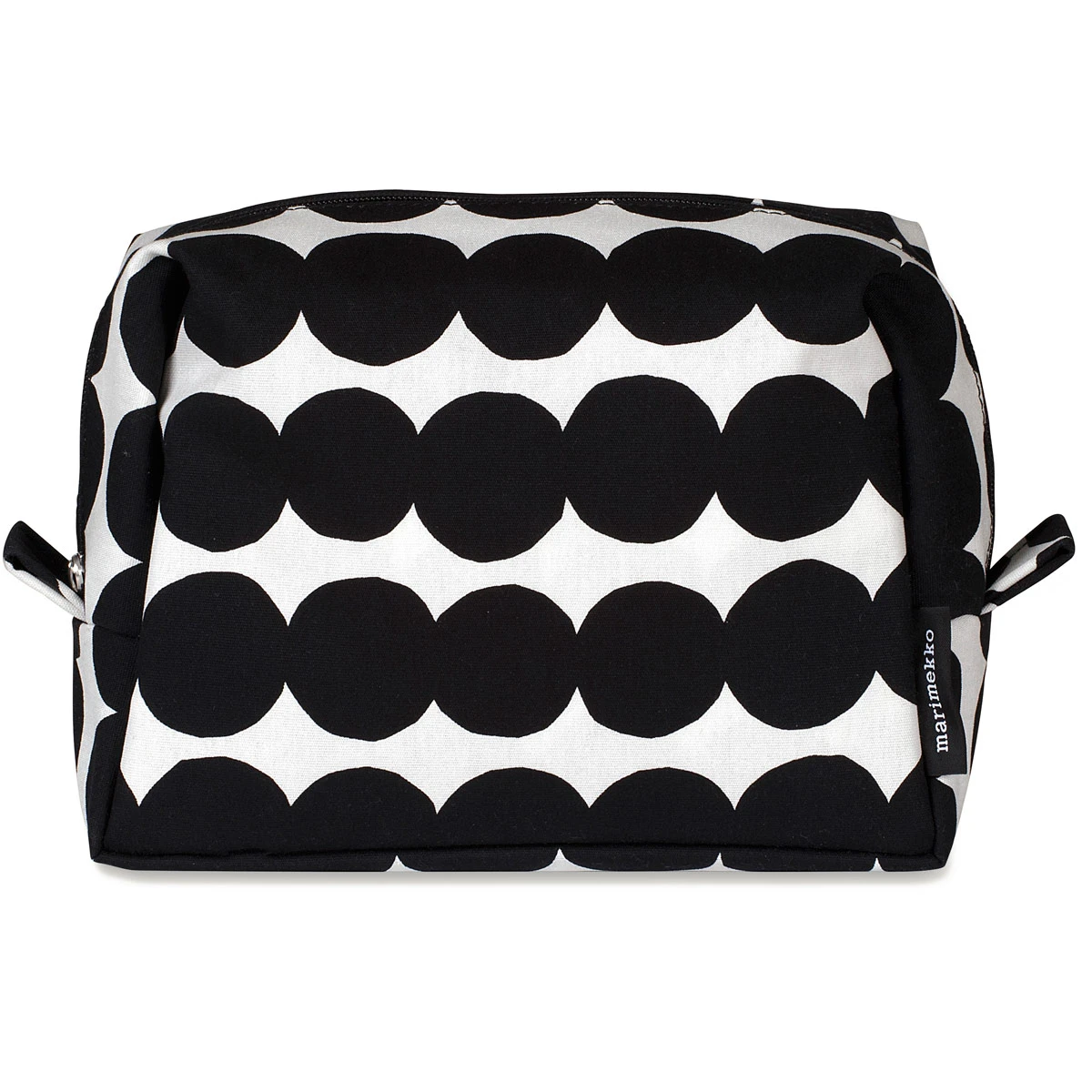Marimekko Rasymatto Black / White Verso Cosmetic Bag 4 Marimekko Rasymatto Black / White Verso Cosmetic Bag - Image 2