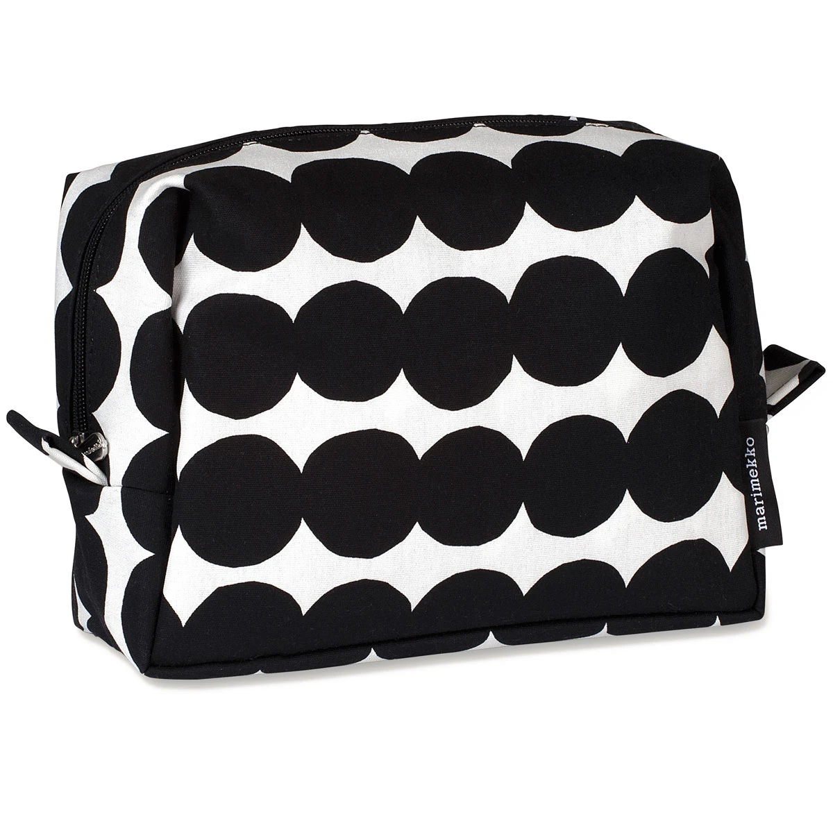 Marimekko Rasymatto Black / White Verso Cosmetic Bag 3 Marimekko Rasymatto Black / White Verso Cosmetic Bag