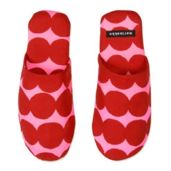 Marimekko Rasymatto Pink / Red Slippers