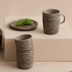 Marimekko Rasymatto Terra / Black Mug 5 Marimekko Rasymatto Terra / Black Mug -home decoration marimekko rasymatto terra black mug 64