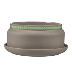 Marimekko Rasymatto Terra / Mint Medium Flower Pot